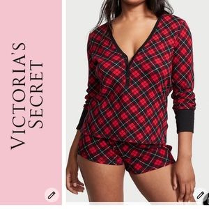 NWT Victoria’s Secret Plaid Short PJ’s